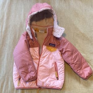 Toddler Girls Reversible Jacket 💖 ❄️ ⛄️